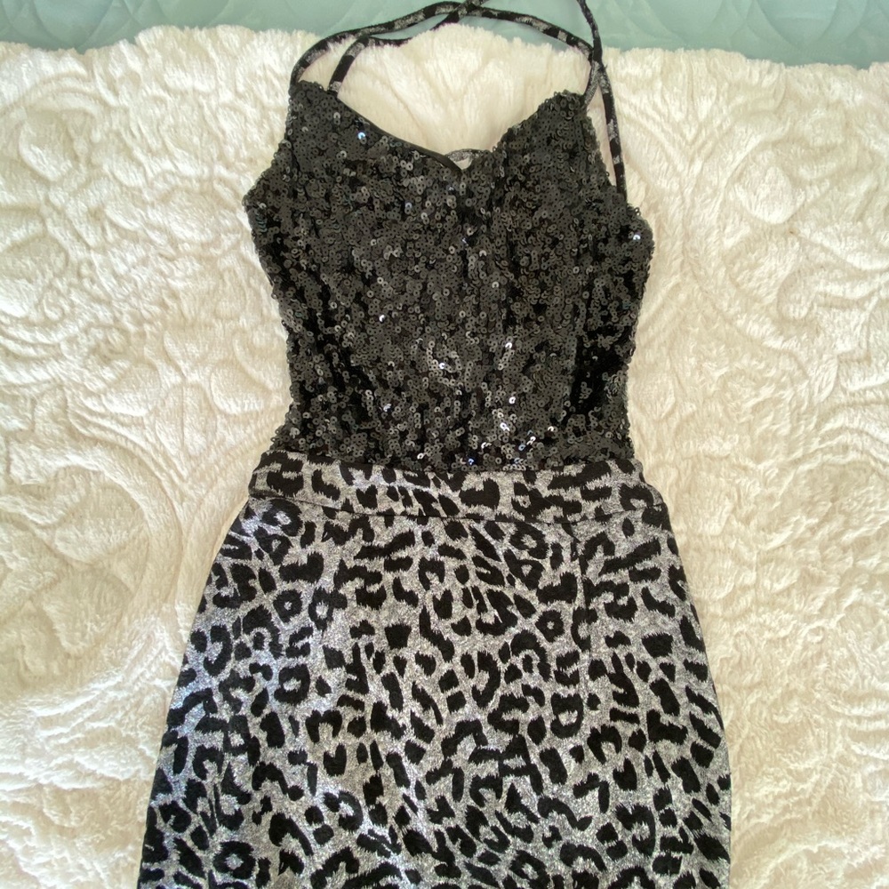 Open back night dress